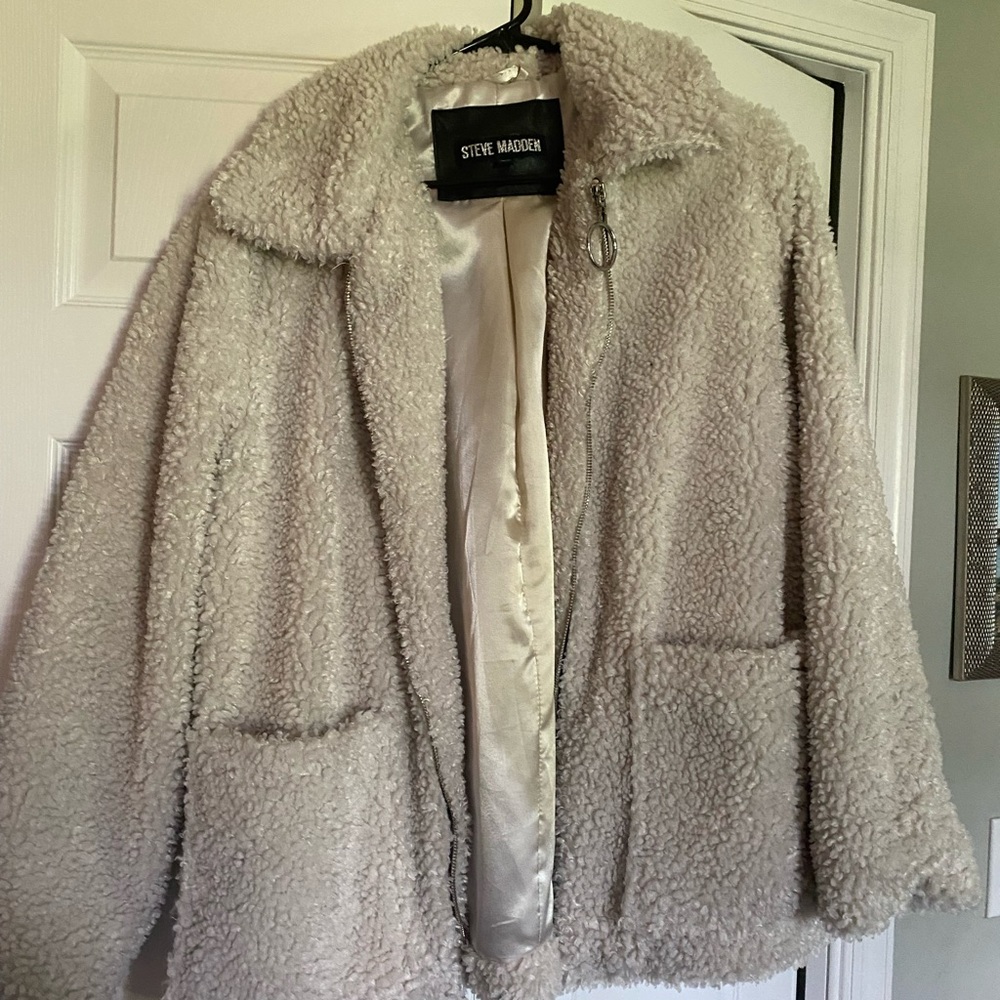 Steve Madden Sherpa Coat